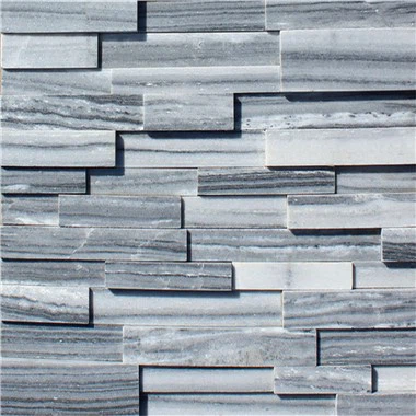 اصلی پتھر کے 3D لیجر پینلز وائٹ گرے کوارٹزائٹ JRED-050